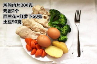 健身明星食谱