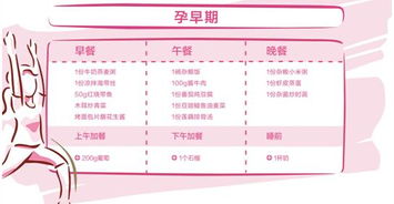 怀孕食谱表
