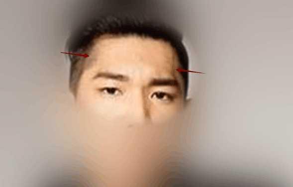 额头窄又凹进去的男人命运