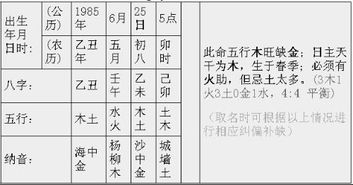 1985农历五月生人命运