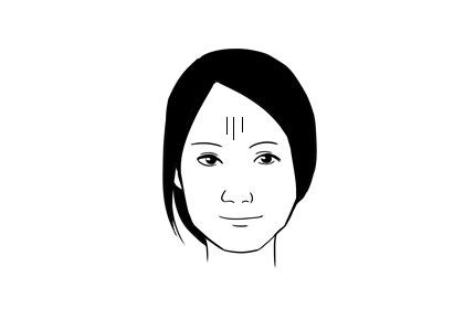 额头有竖纹的女人命运