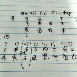 19858月初3出生人命运